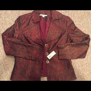 NWT 🎉 Gorgeous Ilusion jacket. Size 10